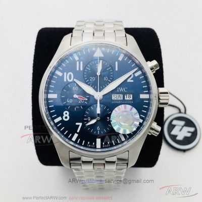 ZF Replica IWC Pilot'S Watch Le Petit Prince IW377717 Blue Dial Stainless Steel 43 MM 7750 Watch